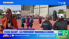 Marseille: au stade Delort, les sportifs préparent le Marseille-Cassis
