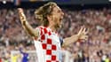 Luka Modric, lors de la demi-finale de Ligue des nations, Pays-Bas-Croatie, le 14 juin 2023