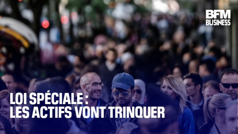 Loi spéciale : les actifs vont trinquer