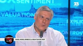 #CoupeDuMonde2018 "Notre collectif est défaillant. Je ne pense pas que cette équipe de France a le potentiel pour gagner la Coupe du monde !" Manuel Amoros #GGRMC 