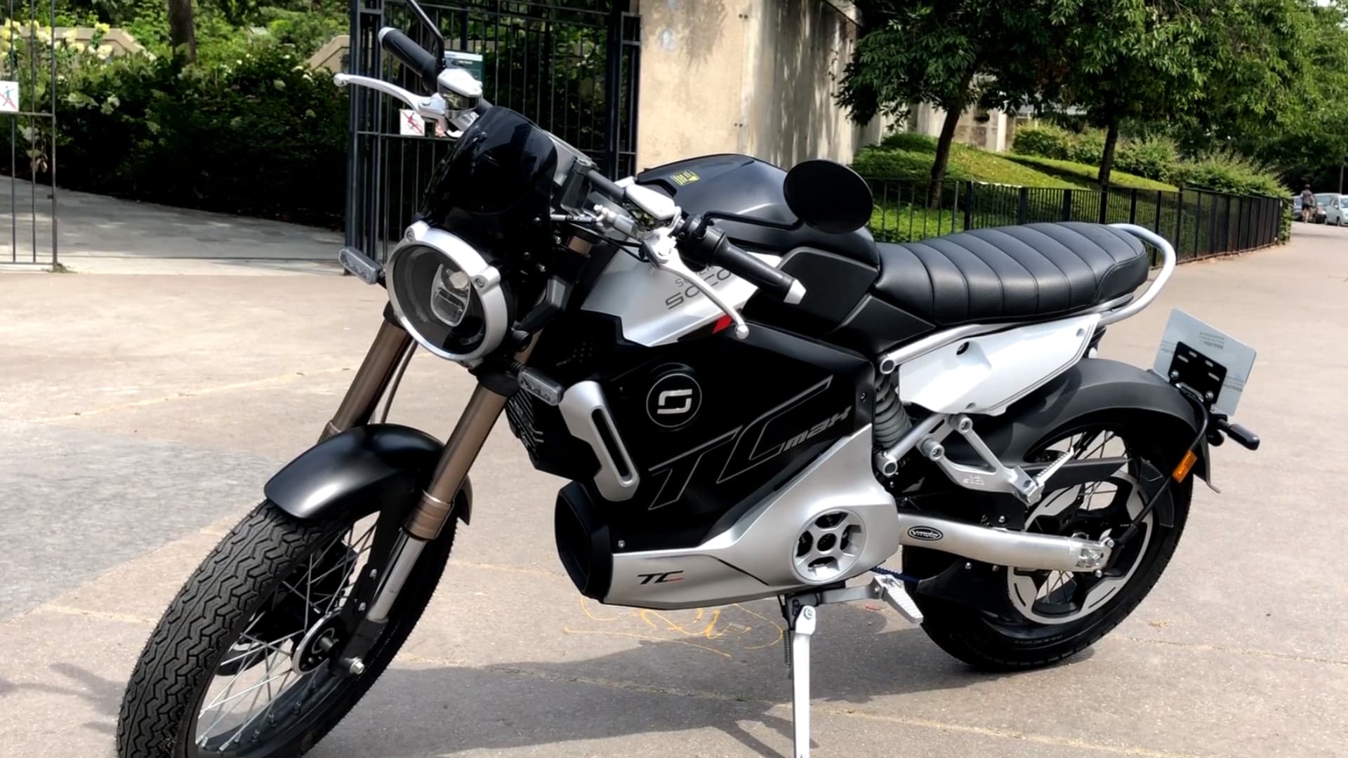 SUPER SOCO TC MAX 2019 125 cm3 | moto routière | Noir | 07100 Annonay