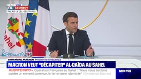 Emmanuel Macron: "Nous nous battons contre un ennemi commun, le terrorisme jihadiste"