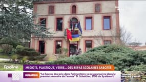 Mégots, plastique, verre...des repas scolaires sabotés 