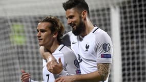 Antoine Griezmann et Olivier Giroud doivent faire les bons choix cet été pour se retrouver dans l'attaque des Bleus en Russie.