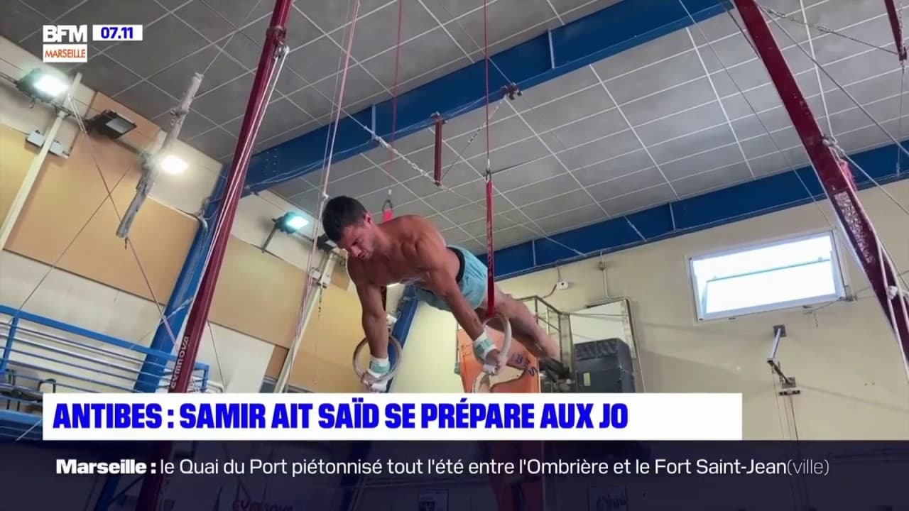 Antibes Dans Les Coulisses De La Preparation Du Porte Drapeau Samir Ait Said Pour Les Jo De Tokyo