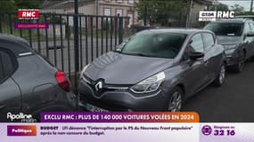 EXCLU RMC : plus de 140.000 voitures volées en 2024 