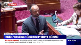 Édouard Philippe: "Je ne laisserai jamais dire que la police ou la gendarmerie sont des institutions violentes ou racistes"