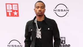 Le rappeur Roddy Ricch lors des BET Awards, le 27 juin 2021 à Los Angeles