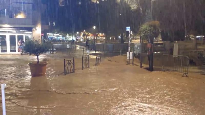Orages: le port de Cassis inondé après le déluge