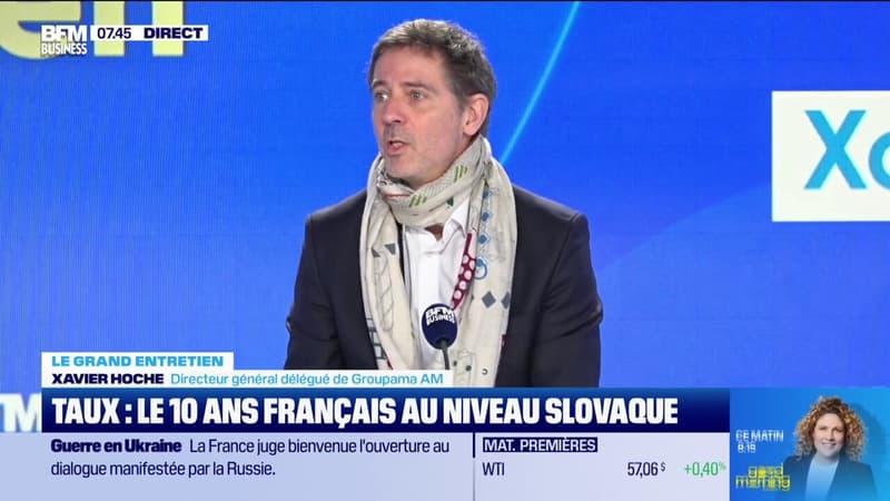 Taux : les 10 ans français au niveau slovaque