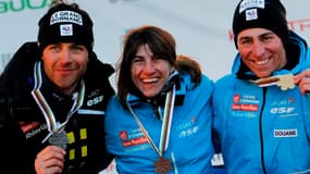 Bastien Midol, Ophélie David et Jean-Frédéric Chapuis