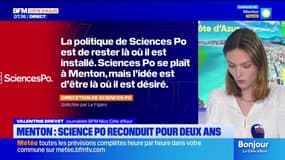 Menton: le campus Science Po reconduit pour deux ans