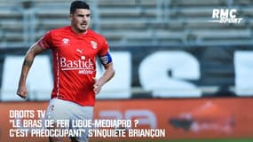 Droits TV : "Le bras de fer Ligue-Mediapro ? C'est préoccupant" s'inquiète Briançon 
