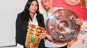 Wahiba Ribery et Franck Ribéry