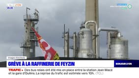 Rhône: grève des salariés de Total à la raffinerie de Feyzin