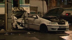 Une collision entre un tram et un voiture a blessé quatre personnes samedi soir à Saint-Denis, en Seine-Saint-Denis.