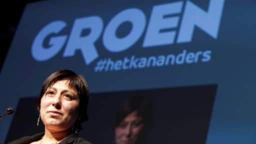 Meyrem Almaci, présidente du parti Groen, le 15 novembre 2014 à Bruxelles Meyrem Almaci, présidente du parti Groen, le 15 novembre 2014 à Bruxelles