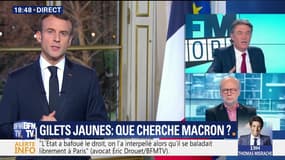 Gilets jaunes: Que cherche Emmanuel Macron ?