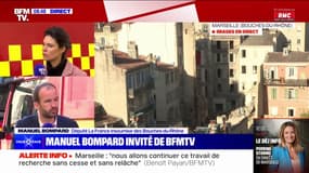 Manuel Bompard: "Ce que je veux retenir, c'est la solidarité des Marseillaises et des Marseillais" 