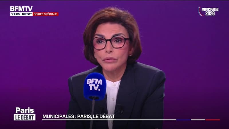 Municipales à Paris: "Ne ratons pas cette chance historique de pouvoir changer Paris", déclare Rachida Dati (Union de la droite et du centre)