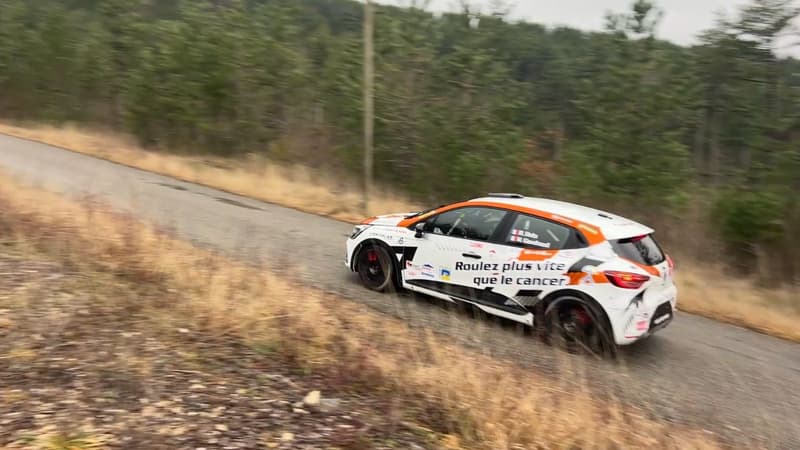 Le binôme Rémy Rota et Nil Gendraud était dans la montagne de Lure ce mercredi 17 janvier pour réaliser leurs essais.