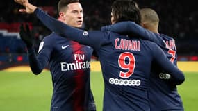 Draxler, Cavani et Mbappé