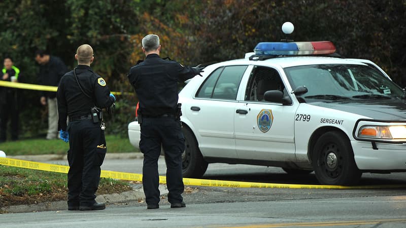 Des policiers américains (photo d'illustration)