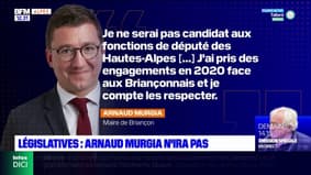 Législatives: Arnaud Murgia n'ira pas dans les Hayes-Alpes