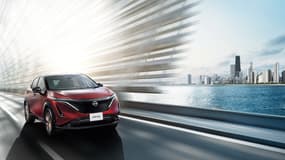 Le nouveau SUV 100% électrique de Nissan, l'Ariya.