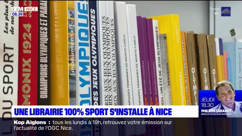 Une librairie 100% sport s'installe à Nice