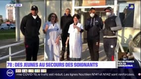 Sartrouville: un collectif de jeunes collecte tous les soirs de la nourriture et des dons pour le personnel hospitalier