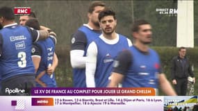Rugby : le XV de France au complet pour jouer le grand chelem