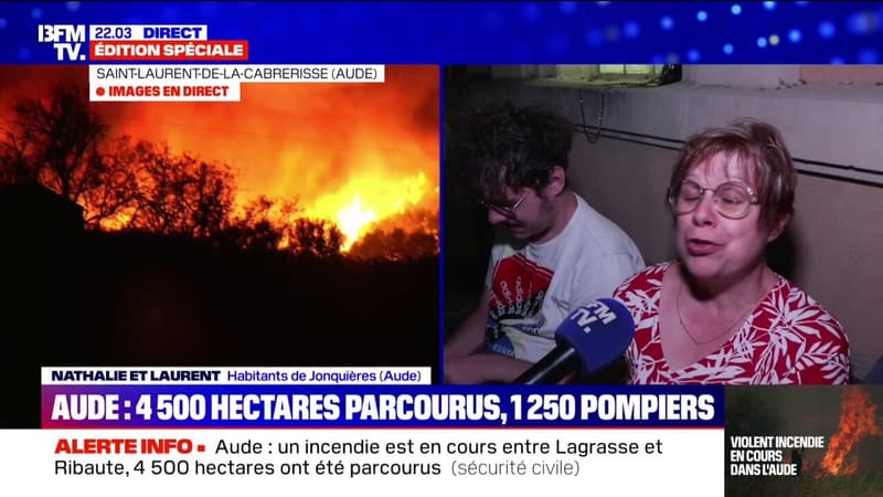 Incendie dans l'Aude: 