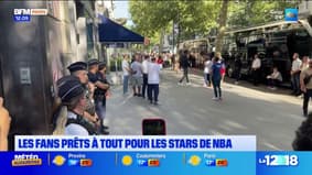 JO 2024: les fans prêts à tout pour voir les stars de la NBA à Paris