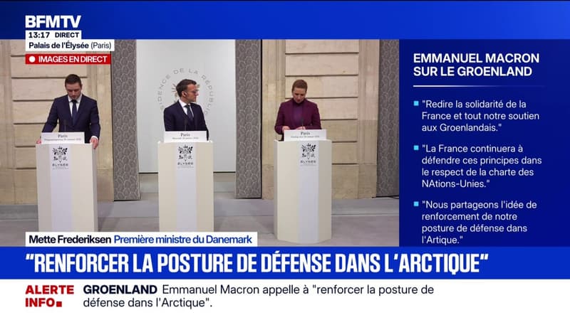 "L'Otan devrait jouer un rôle beaucoup plus important dans la région Arctique", estime Mette Frederiksen, Première ministre danoise