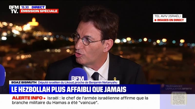 Boaz Bismuth, dépité israélien proche de Benjamin Netanyahu: 