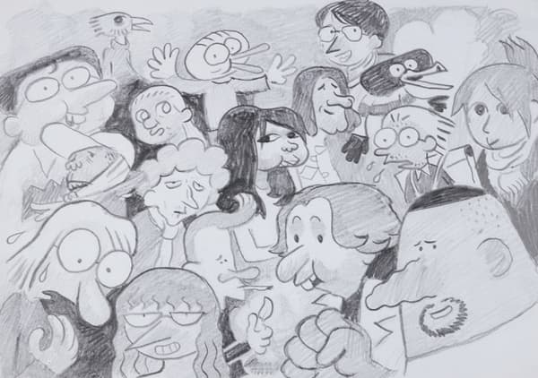 Dessin original de Riad Sattouf Dessin original de Riad Sattouf