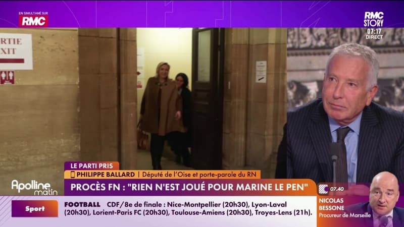 Procès FN : "Rien n'est joué pour Marine Le Pen