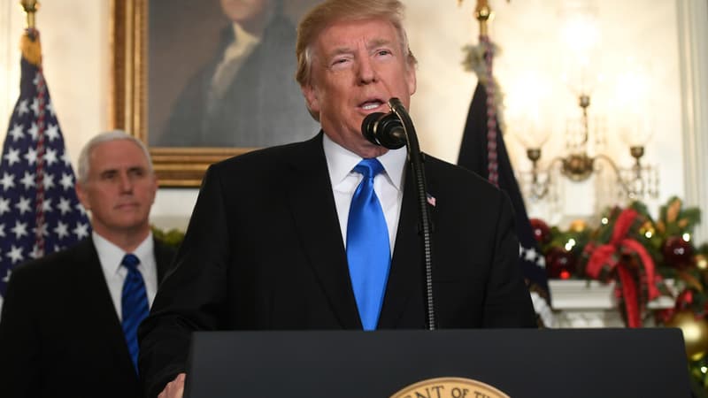 Donald Trump, le 6 décembre 2017.