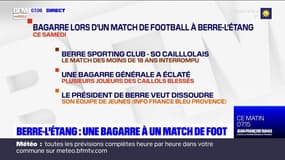 Berre-l'Étang: un match de football finit en bagarre