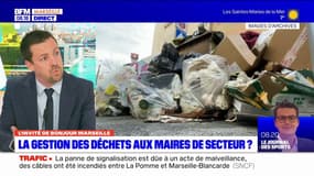 Marseille: Sylvain Souvestre, maire des 11e et 12e arrondissements, souhaite récupérer la gestion des déchets