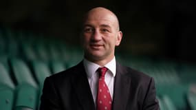 Steve Borthwick, le nouveau sélectionneur du XV de la Rose.