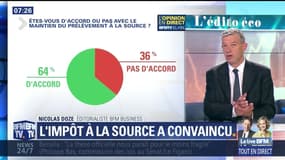 L'impôt à la source a convaincu