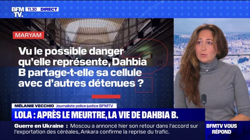 Meurtre De Lola: Que Sait-on Des Conditions D'incarcération De Dahbia B ...