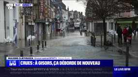 "On m'a annoncé que le pic va se maintenir tout le week-end": dans l'Eure, plusieurs commerces sont sous l'eau