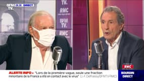 Jean-François Delfraissy face à Jean-Jacques Bourdin en direct - 09/10