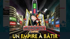 Dans Monopoly Empire, les joueurs doivent monter une multinationale.