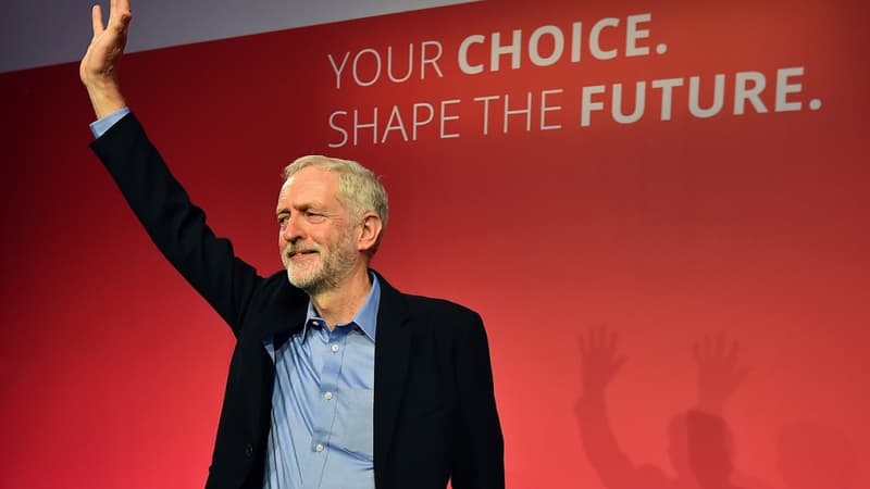 Jeremy Corbyn chef de file du parti Labour