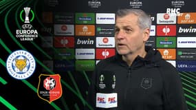 Leicester 2-0 Rennes : Genesio dénonce "la naïveté" de ses joueurs