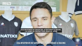 Dan Carter quitte le Racing pour jouer au Japon